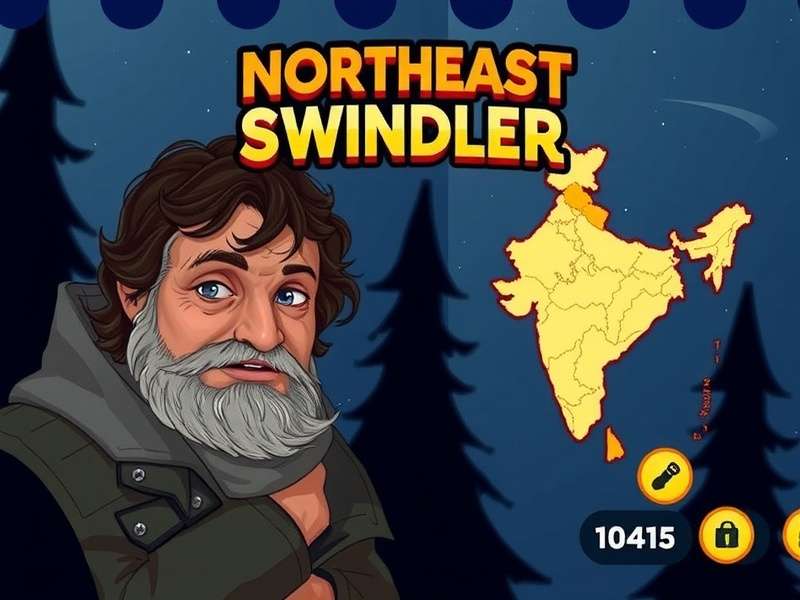 Northeast Swindler S Game interface and characters